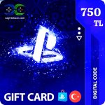 گیفت کارت 750 لیری پلی استیشن ترکیه